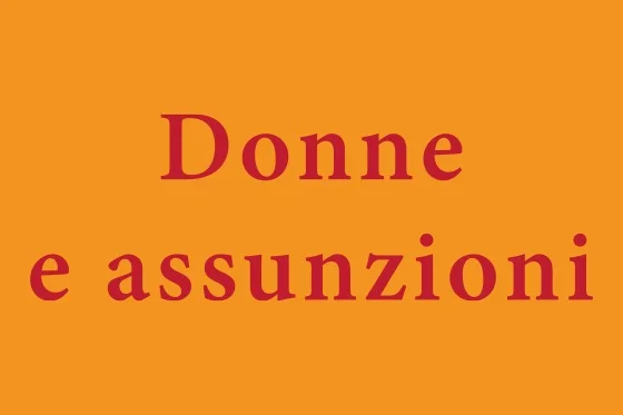 Donne e assunzioni