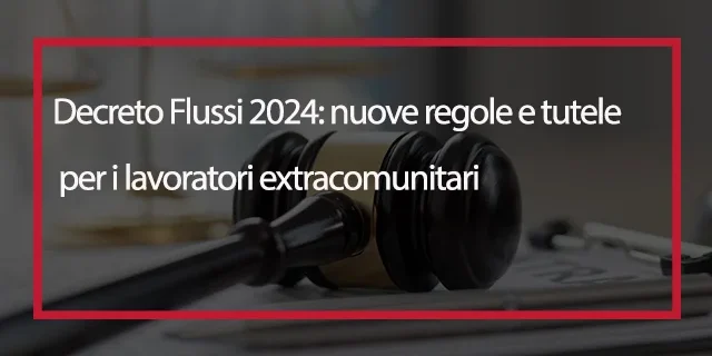 Decreti flussi 2024